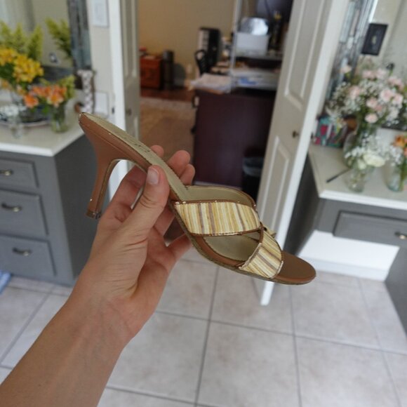 Etienne Aigner Kitten Heels Sandals - Picture 6 of 8